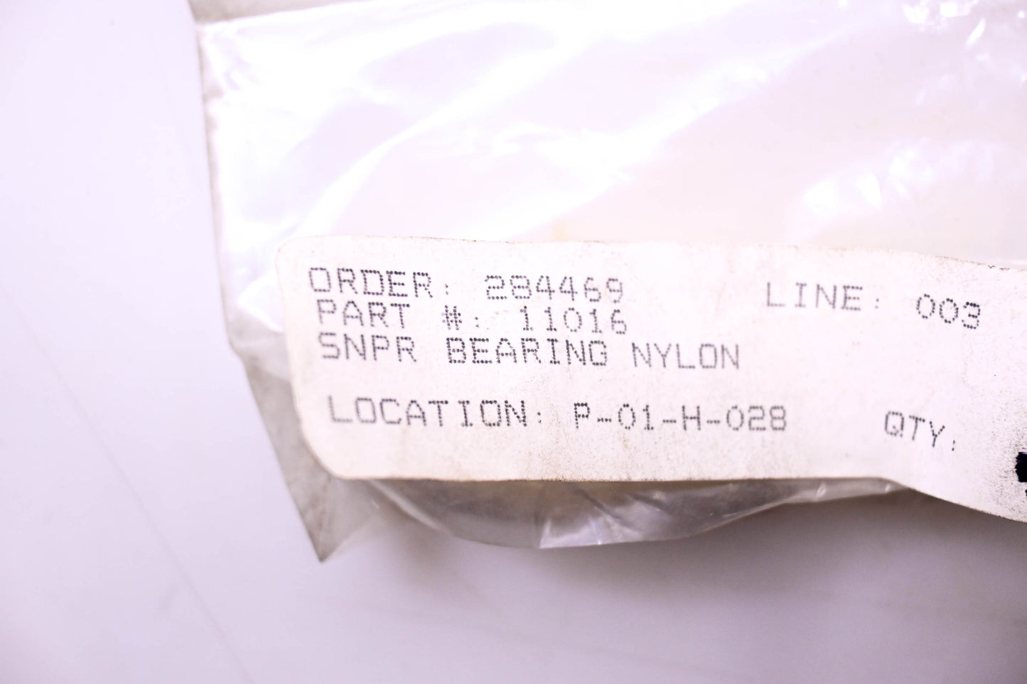 Snapper 11016 Bearing Nylon NOS