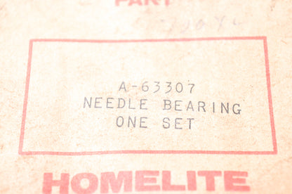 Homelite A-63307, 23121-A, 2449962 Needle Bearing Kit NOS