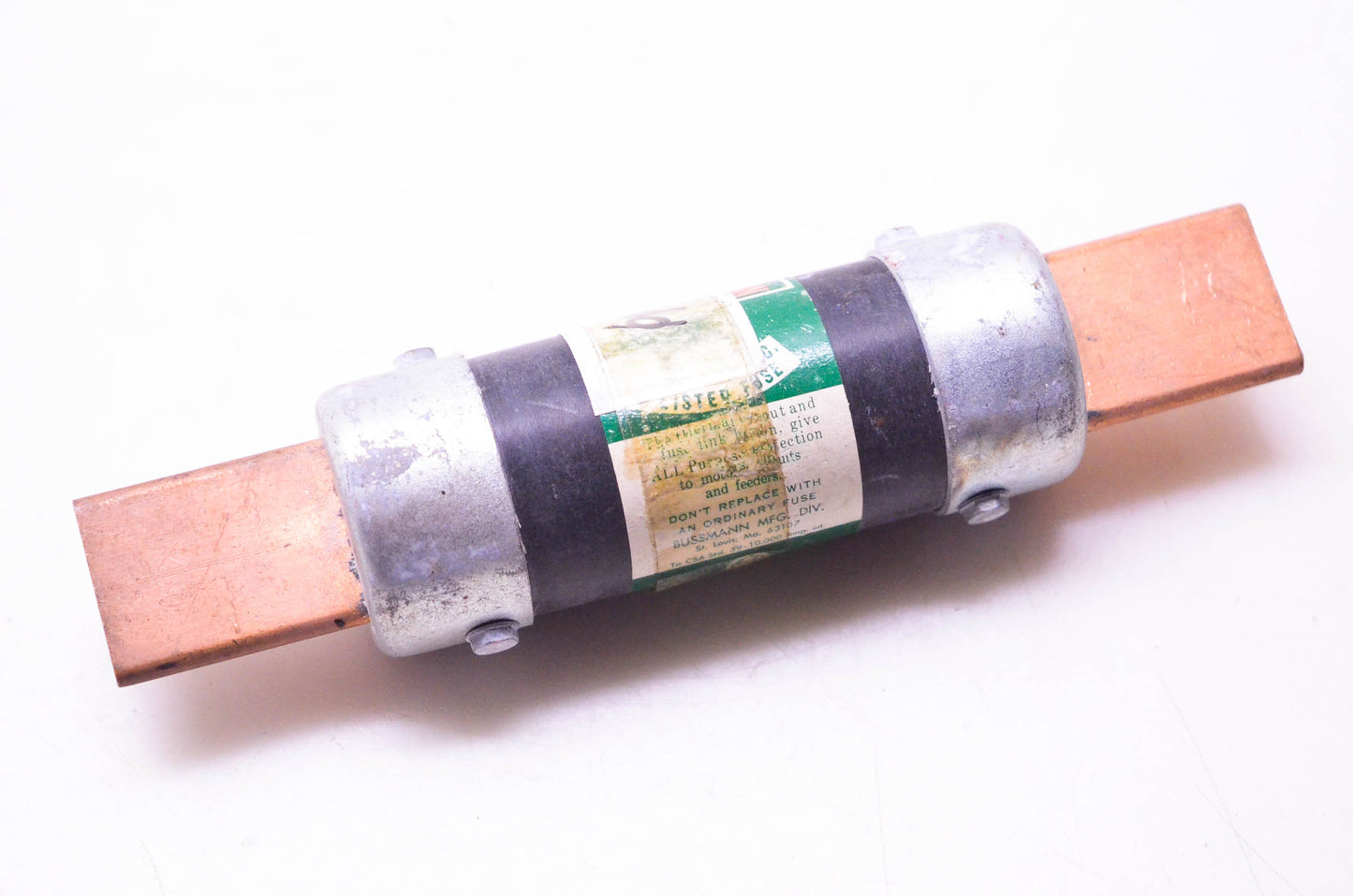 Bussmann Cooper FRN 200, NON-200 Fusetron Dual-Element Time-Delay Class K5 Fuse NOS