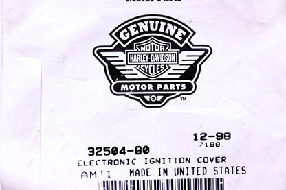 New OEM Harley-Davidson 32504-80 Electronic Ignition Cover NOS