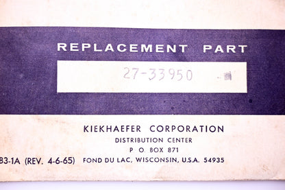 Aftermarket 27-33950 Exhaust Cover Gasket NOS