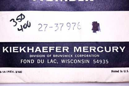 Aftermarket 27-37976 Gasket NOS