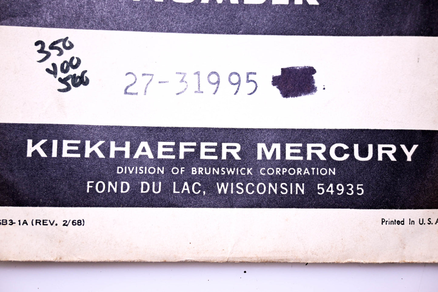 Aftermarket 27-31995 Gasket NOS