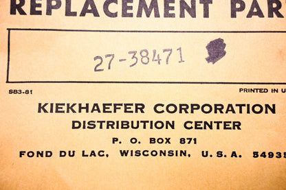 Aftermarket 27-38471 Gasket NOS