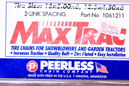 Peerless 1061211 Max Trac Tire Chain NOS