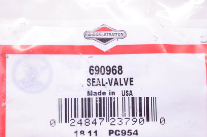 New OEM Briggs & Stratton 690968 Valve Seal NOS