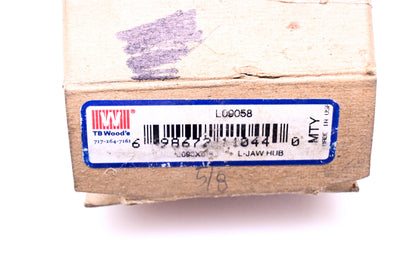 TB Wood's L09058 L-Jaw Coupling NOS