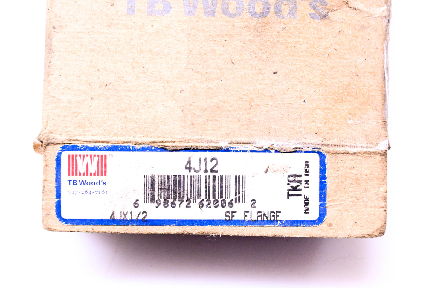 TB Wood's 4J12 Flange NOS