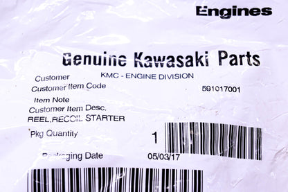 New OEM Kawasaki 591017001 Starter Pulley NOS