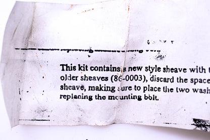 Rotary 86-0003 Sheave Kit NOS
