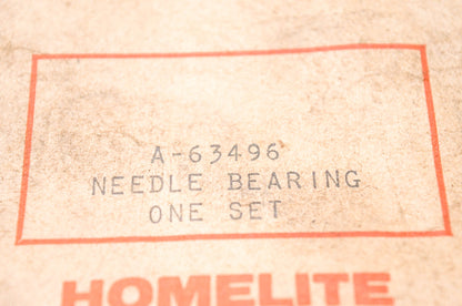 Homelite A-63496, 23121-A, 2449962 Needle Bearing Kit NOS