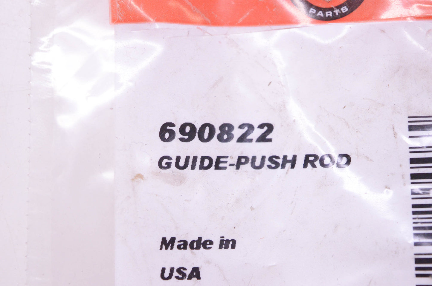 New OEM Briggs & Stratton 690822 Push Rod Guide NOS