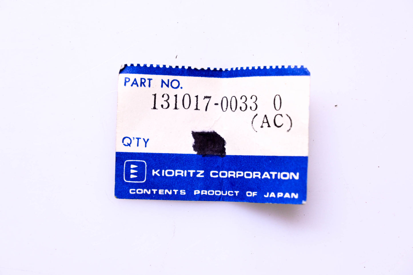 Kioritz Corporation 131017-0033 0 Fuel Tank Cap