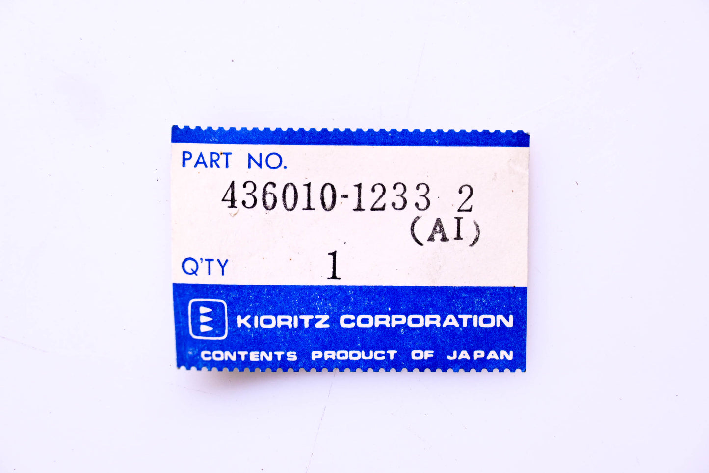 Kioritz Corporation 436010-12332 Chainsaw Oil Tank NOS