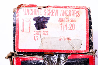 Aftermarket 75004 Machine Screw Anchors Qty 2 NOS