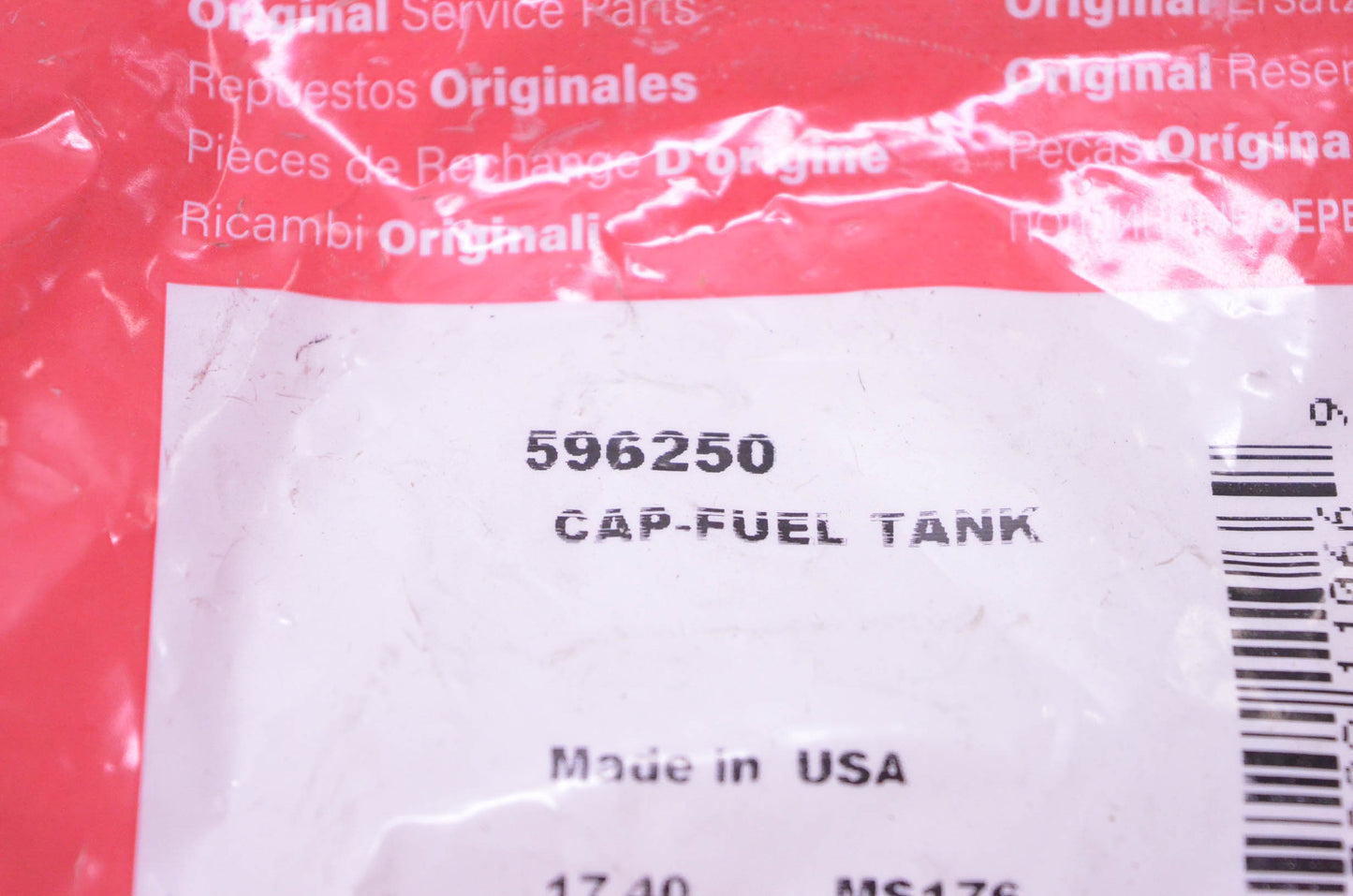 New OEM Briggs & Stratton 596250 Fuel Tank Cap NOS