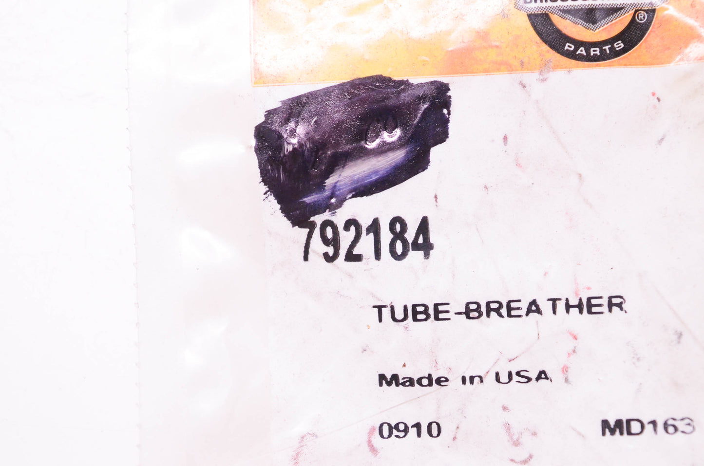 New OEM Briggs & Stratton 792184 Breather Tube NOS