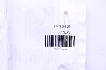 New OEM Husqvarna 874 78 04-26, 874780426 Screw NOS