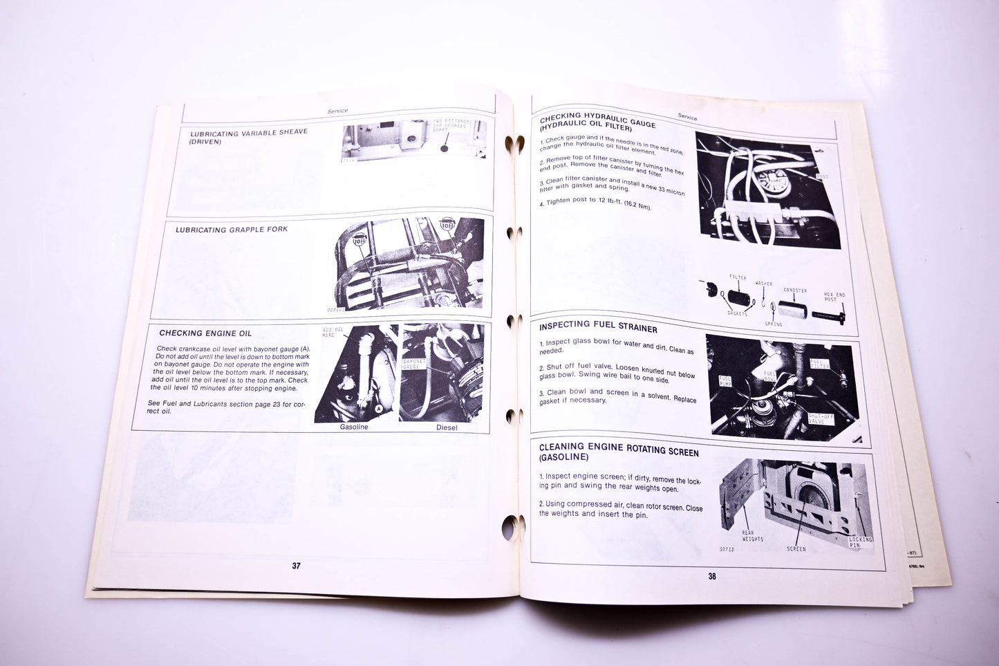 OEM John Deere OM-M77700 JD24 & 170 Skid-Steer Loaders Operator's Manual