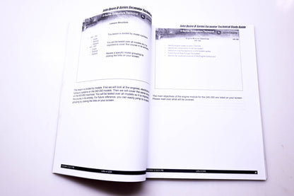 OEM John Deere DGTC274 Technical Training Guide D-Series Excavators Study Guide