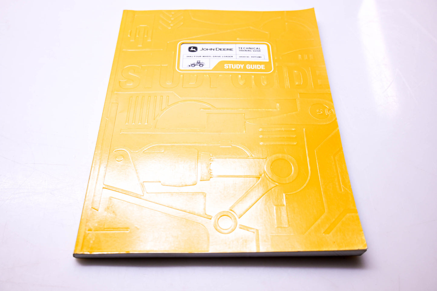 OEM John Deere DGTC280 344J Four-Wheel-Drive Loader Technical Training Study Guide