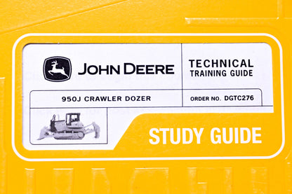 OEM John Deere DGTC276 950J Crawler Dozer Technical Training Study Guide