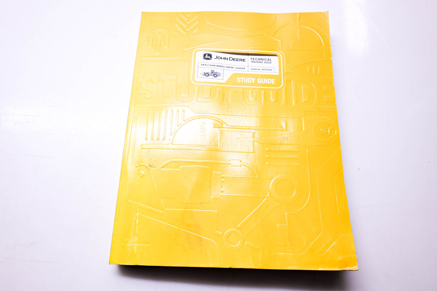 OEM John Deere DGTC272 844J Four-Wheel-Drive Loader Technical Training Study Guide
