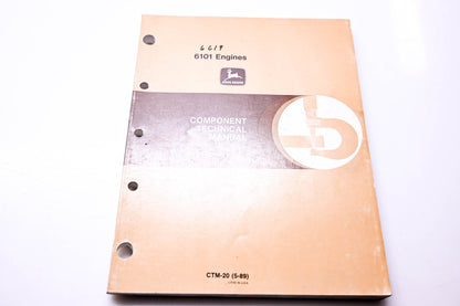 OEM John Deere CTM-20 6101 Engines Component Technical Manual