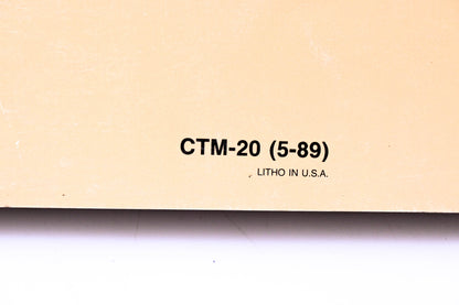 OEM John Deere CTM-20 6101 Engines Component Technical Manual