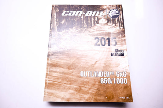 Bombardier 219100786 Can-Am 2015 Shop Manual Outlander