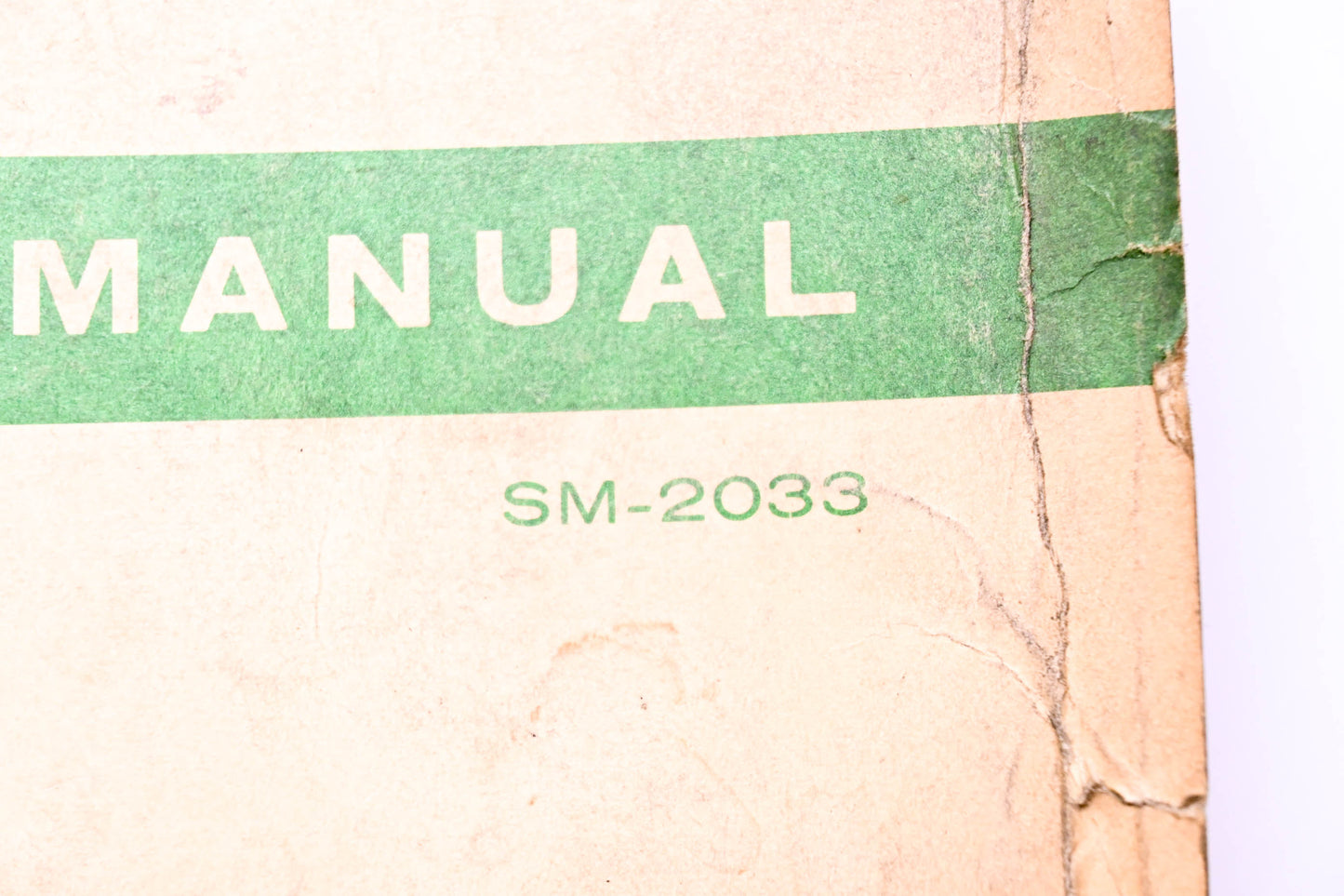 OEM John Deere SM-2033 Service Manual John Deere 1000 Series Tractors