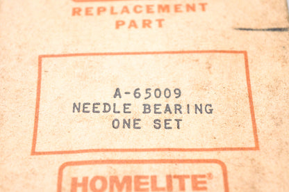 Homelite A-65009, 23121-A, 2449962 Needle Bearing Kit NOS