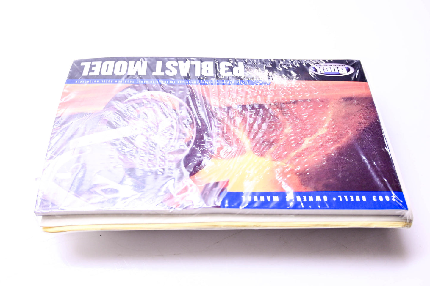 Buell 96306-03Y P3 Blast Model Owner's Manual & VHS NOS