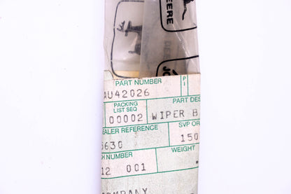 New OEM John Deere AU42026 Wiper Blade NOS