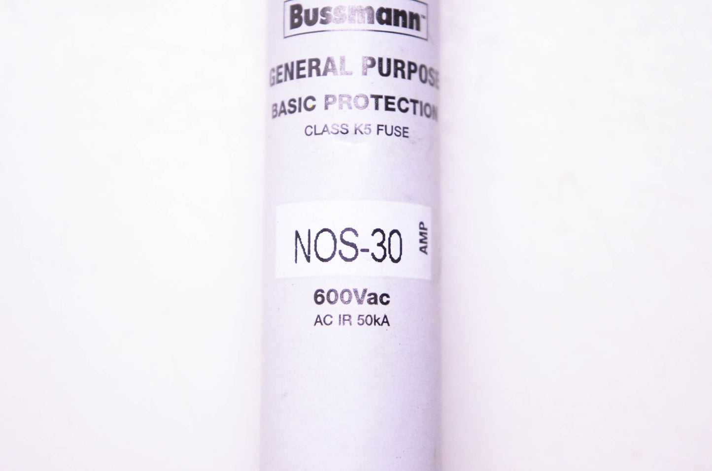 Bussmann Cooper NOS-30, A3GSA/00 General Purpose Basic Protection NOS