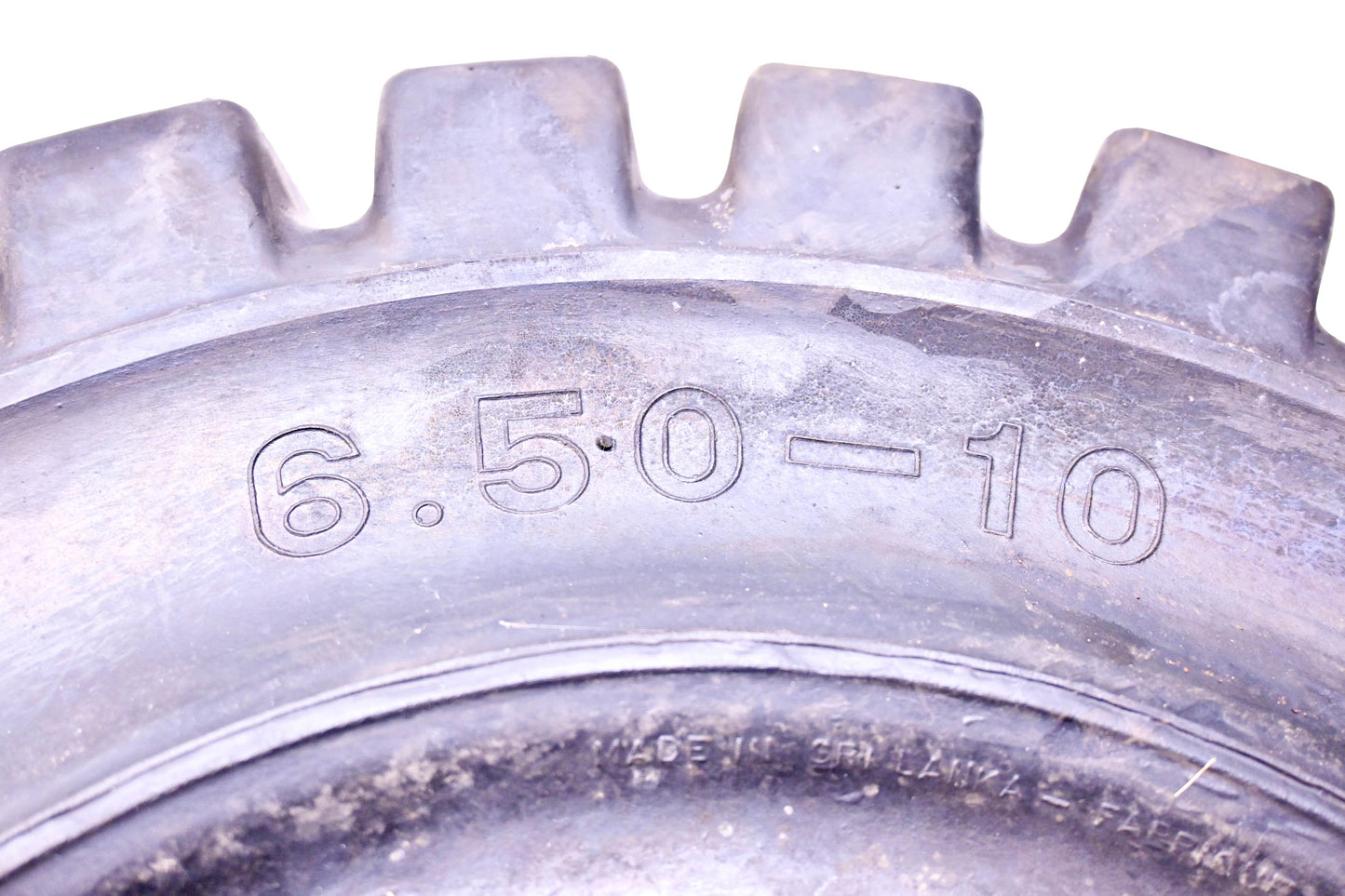 Solideal Tires123-33 6.50-10 Solid Forklift Tire Press-On NOS