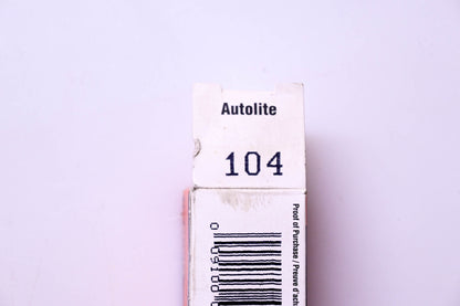Autolite 104 Copper Core Spark Plug NOS