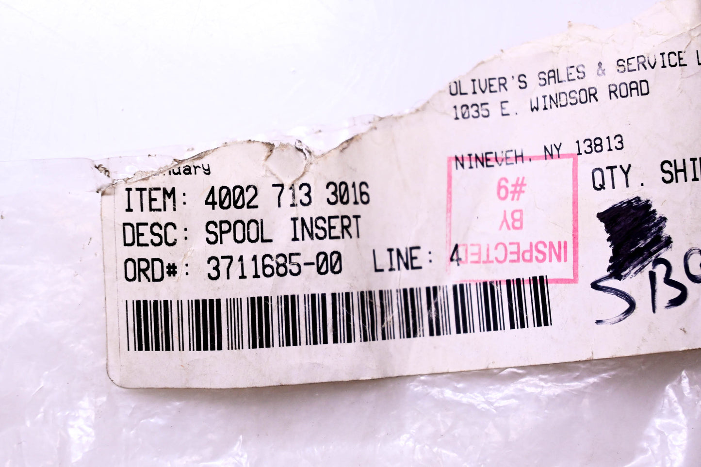 New OEM Stihl 4002 713 3016 Spool Insert NOS