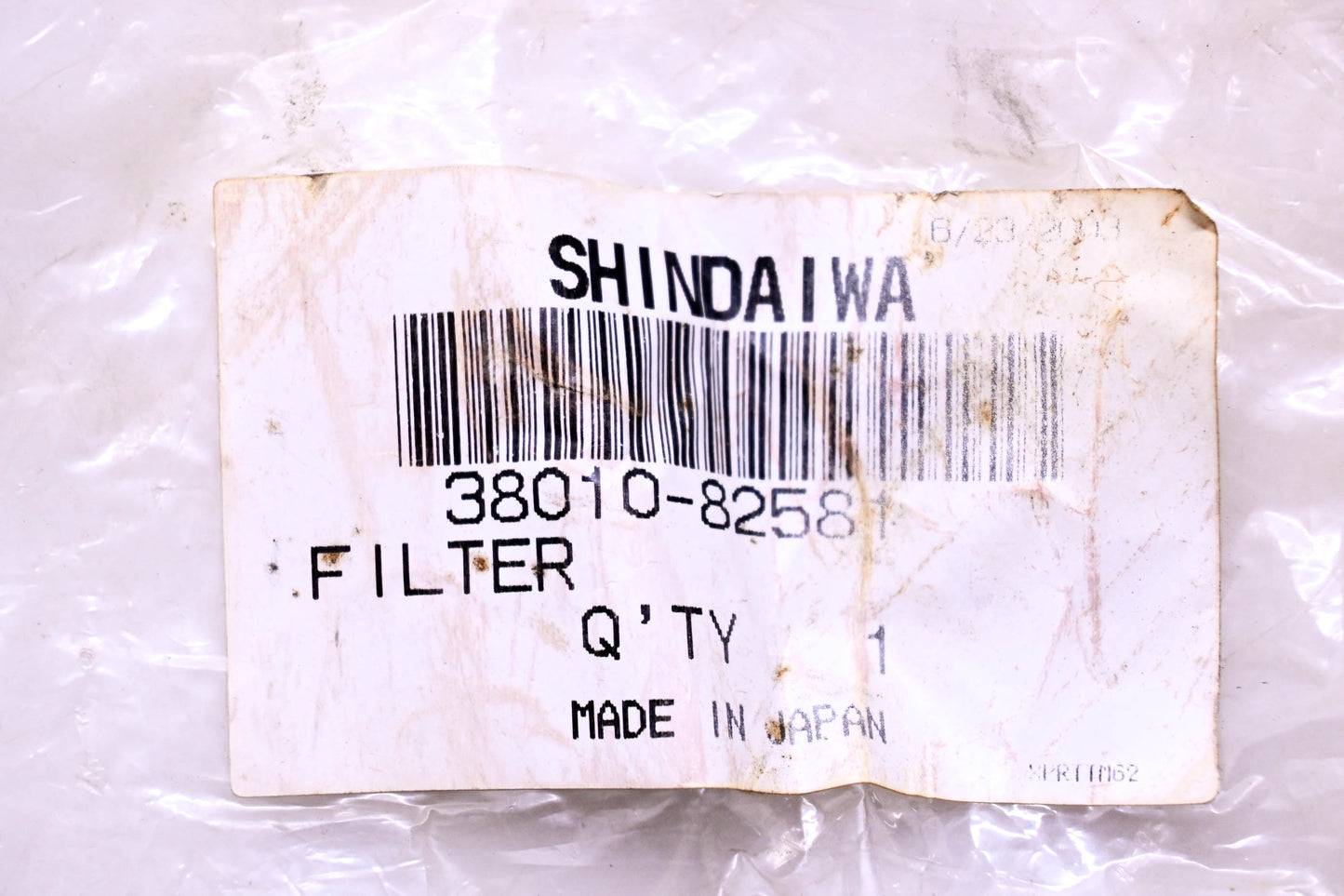Shindaiwa 38010-82581 Filter NOS
