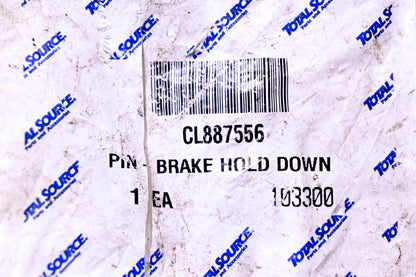 Total Source 887556, CL887556 Brake Hold Down Pin fits Clark NOS