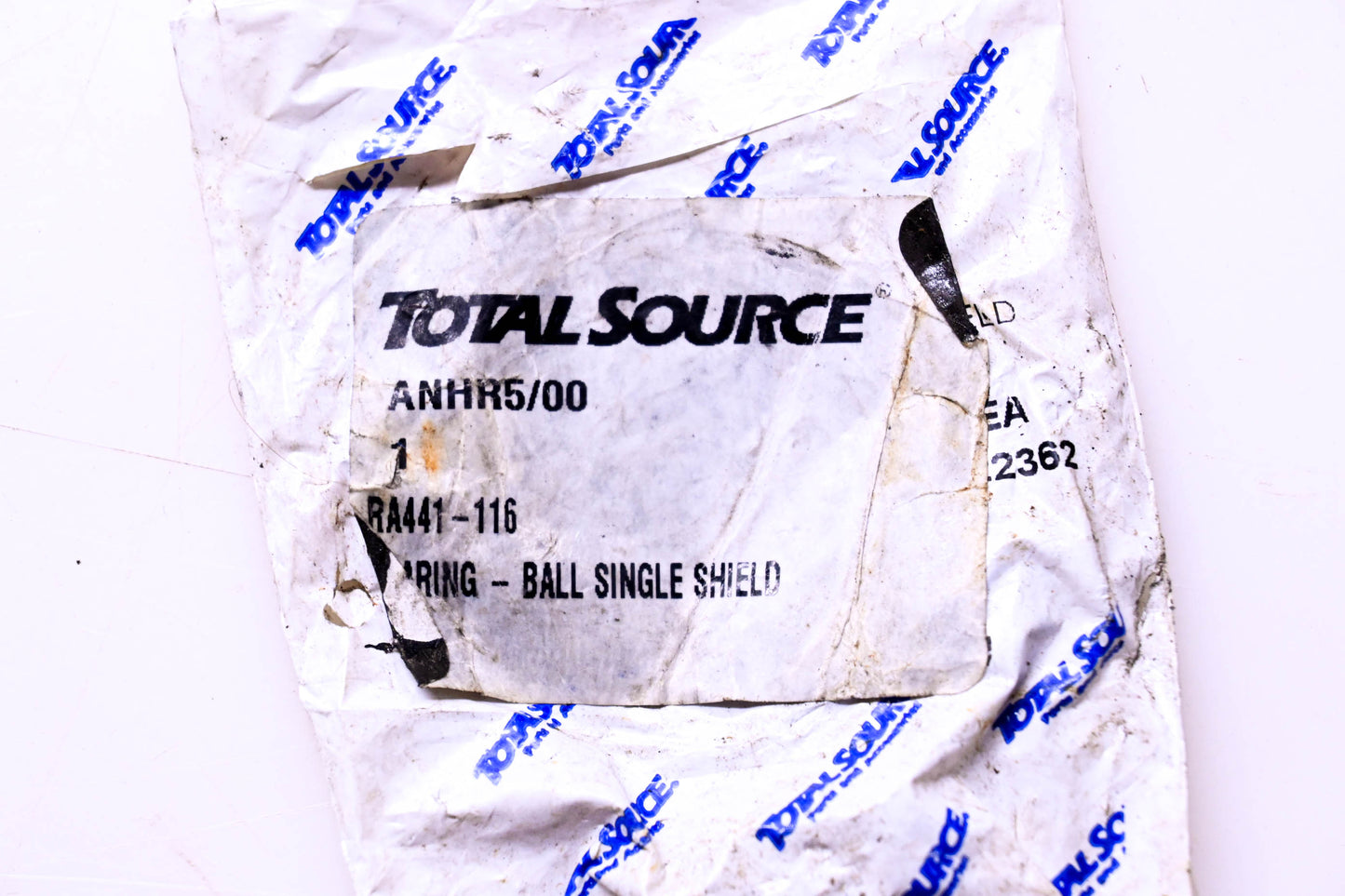 Total Source 441-116, RA441-116 Ball Single Shield Bearing fits Raymond NOS