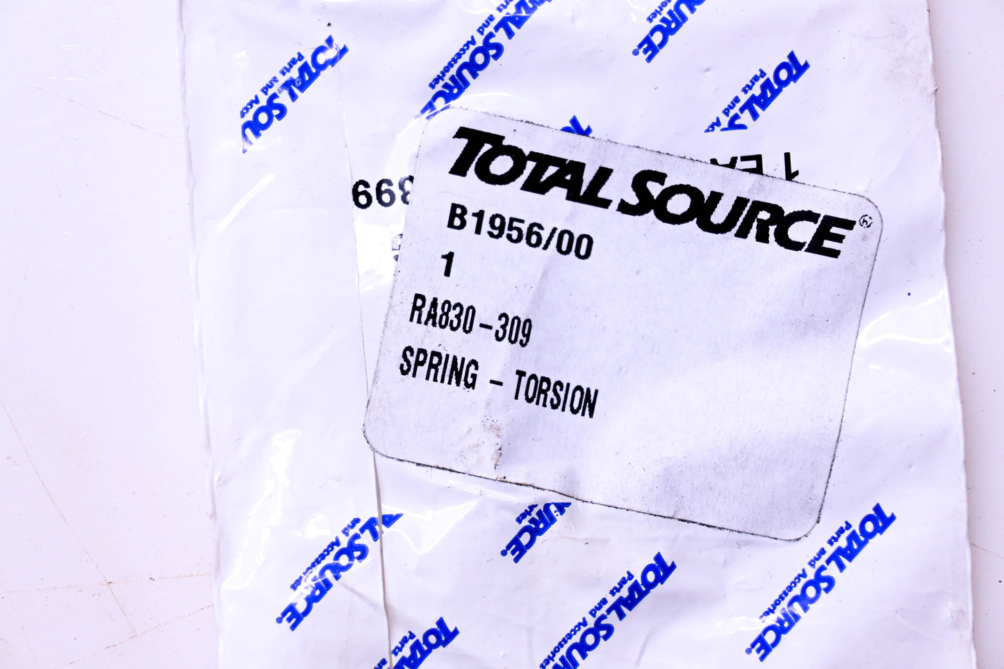 Total Source 830-309, RA830-309 Torsion Spring fits Raymond NOS