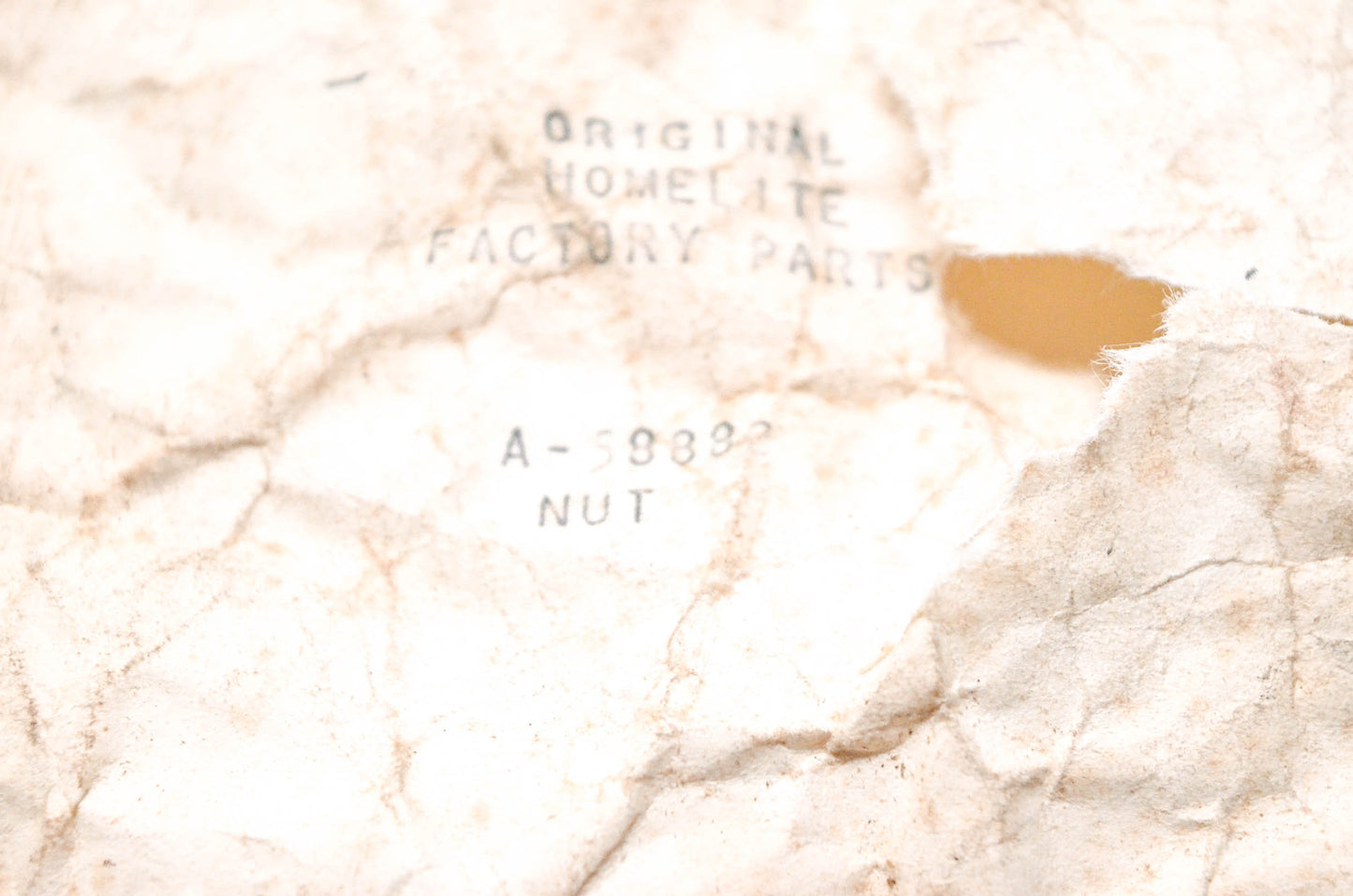 Homelite A-58882 Nut NOS