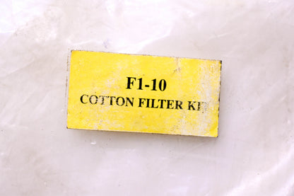 Aftermarket F1-10 Cotton Filter Kit NOS