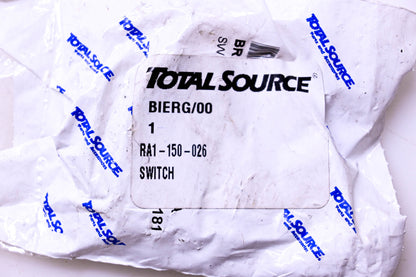 Total Source 1-150-026, RA1-150-026 Switch fits Raymond NOS