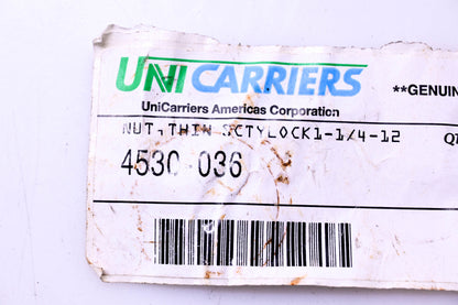 UniCarriers 4530-036 Lock Nut NOS
