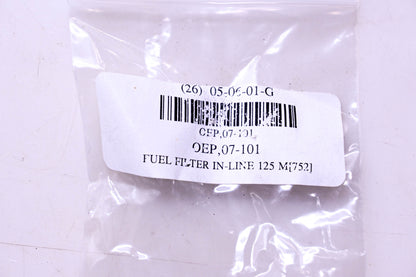 Oregon 07-101 In Line Fuel Filter NOS