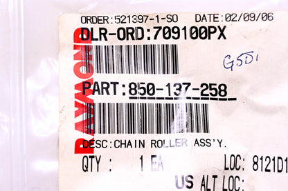 Raymond 850-137-258 Chain Roller Assembly NOS