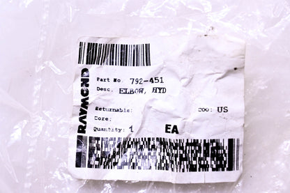 Raymond 792-451 Elbow NOS