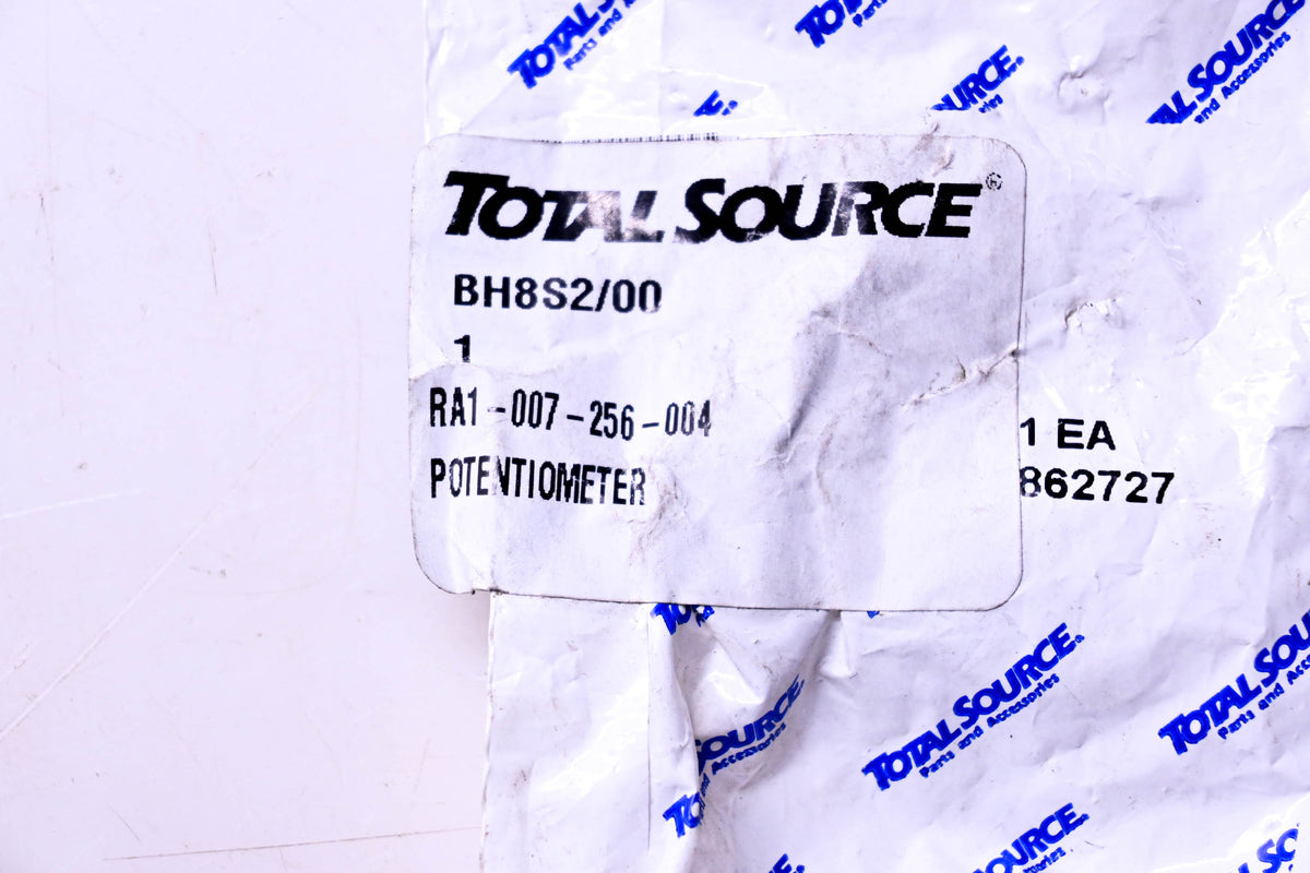 Total Source 1-007-256-004, RA1-007-256-004 Potentiometer fits Raymond NOS